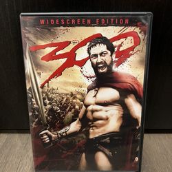 300 Movie Widescren Edition DVD with Case NO MEETUPS