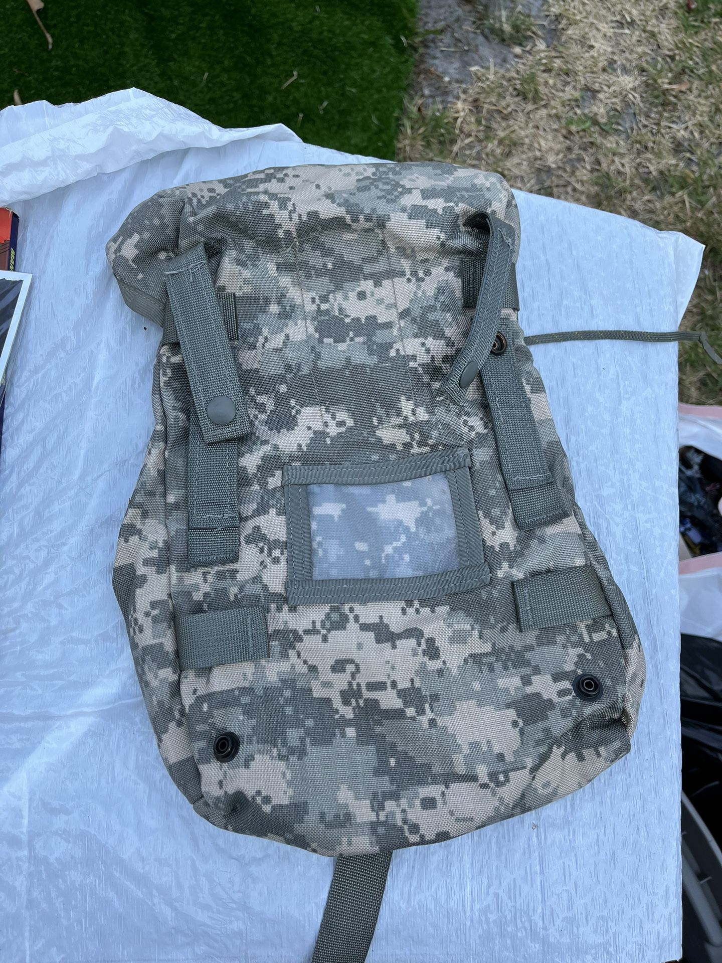Two ACU pouches