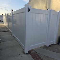 Vinyl Fence 