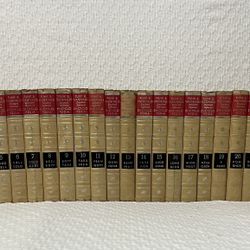 Funk & Wagnalls Standard Reference Encyclopedia Complete Set 1966 Vintage VG