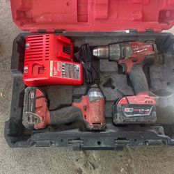 Milwaukee, Dewalt power tools, impact, and Chuck drill