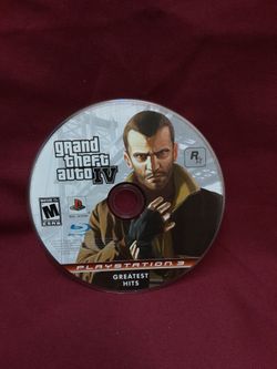GTA IV Grand Theft Auto IV Sony PlayStation 3 PS3 Video Game