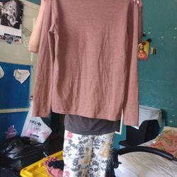 Brown Blouse Size Extra Large
