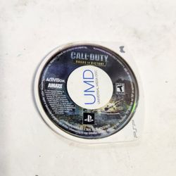 Call of Duty Roads to Victory PSP UMD Disk GAME ONLY Sony Playstation Portable