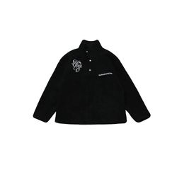Lanbswool Fleece Jacket Black Human Made
