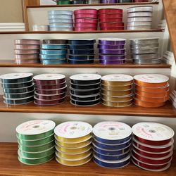 Ribbon Roll Size 7/8 100 Yard 