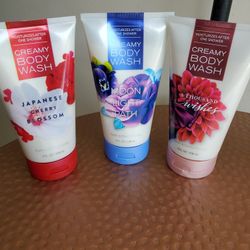Ladies Body Washes, B & B, each