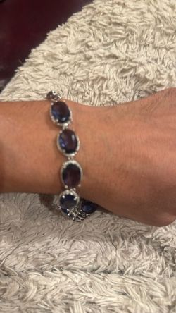 Amethyst bracelet