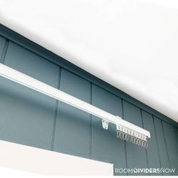 Room/Dividers/Now Curtain Track Set, Wall-Mounted  (SILVER COLOR)