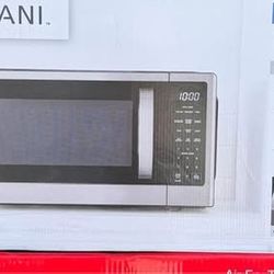Vissani 1.1 cu. ft. Countertop Microwave in Fingerprint Resistant Stainless Steel