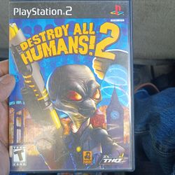 Destroy All humans video game