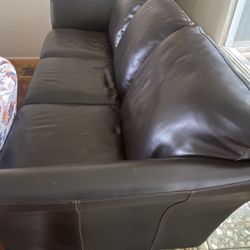 Leather Sofa