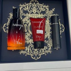 Fahrenheit Christian Dior Paris Gift Set Perfume For Men Cologne For Men Aromas Para Hombres Perfumes Para Hombres