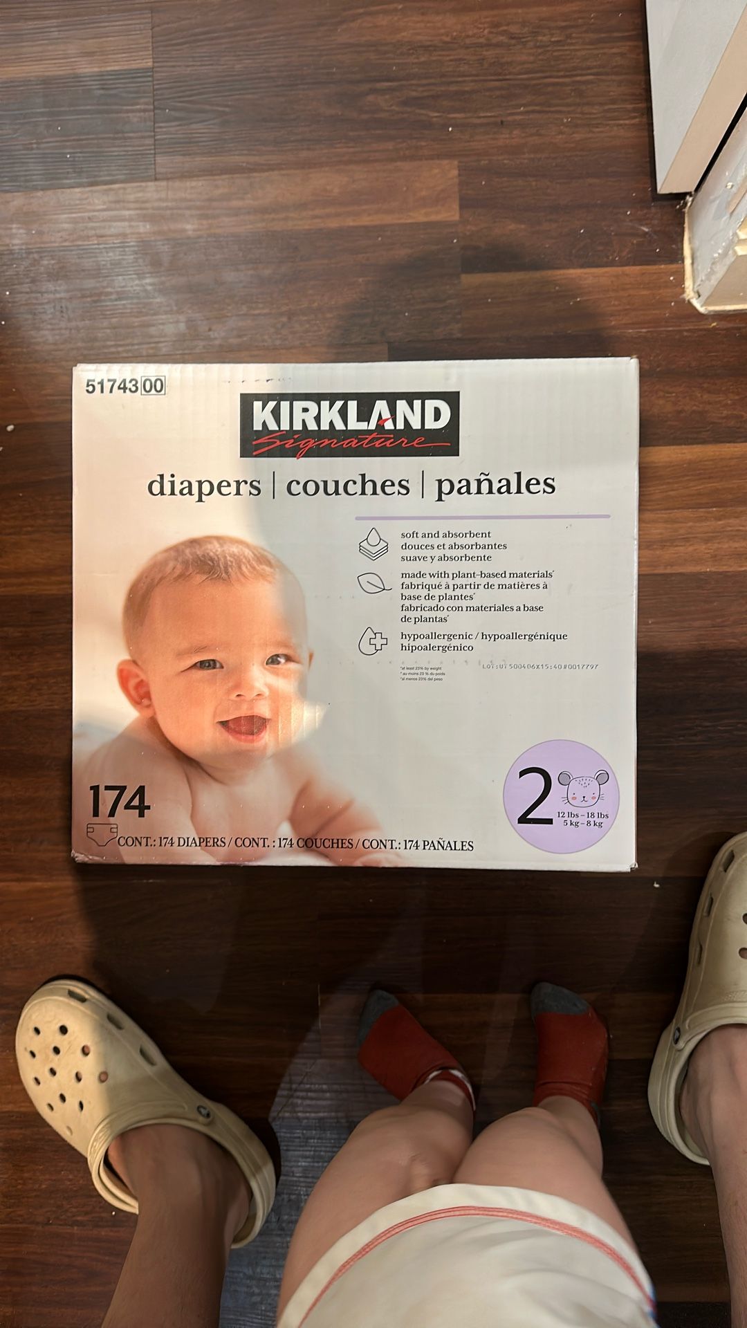 #2 Kirkland diapers