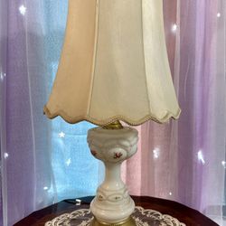 Milk Glass Vintage Antique Lamps $30