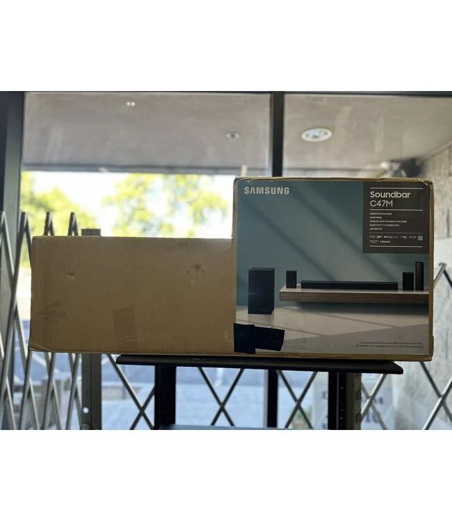 HUGE SOUND BAR SALE! SAMSUNG HW-C47M 4.1 SOUND BAR W. WIRELESS SUBWOOFER, BLUETOOTH & REAR SPEAKERS