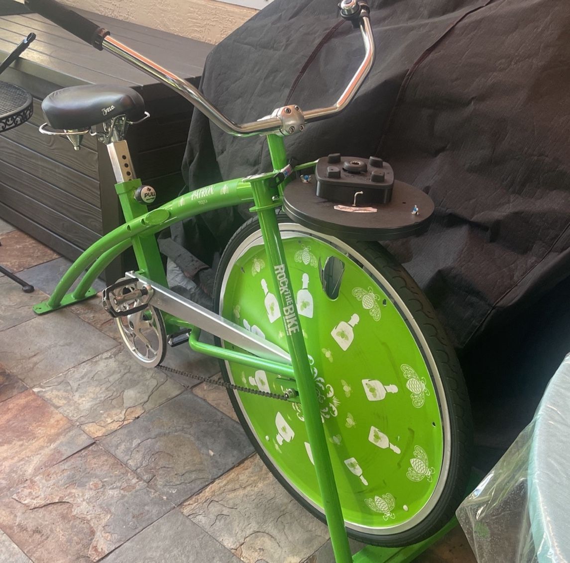 Patron Margarita Bike! Margarita With A Blender Spin Cycle