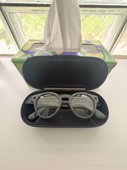 Ray-Ban Stories Round Smart Glasses – Gray | Like New | $150 OBO