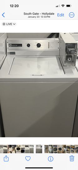 3 Maytag Coin Laundry Top Load Washer No Box