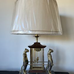 Limited Edition Bronze lamp statue 