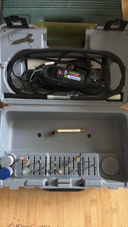 Dremel tool with Extension Shaft and key