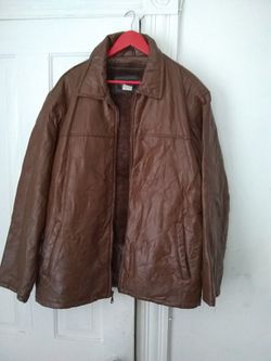 Leather coats and vests size xl