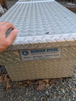 Adrian Steel Truck Box