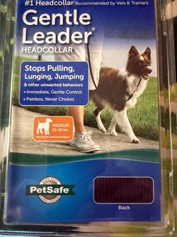 PetSafe Gentle Leader Headcollar Medium Black