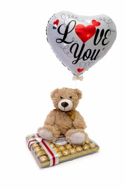 Decoraciones 48 Bombones Osito Más Peluche 🧸