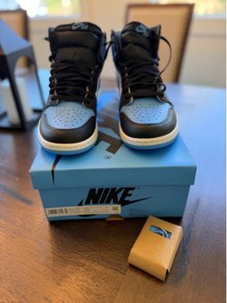 Brand new Jordan 1 retro high og unc toe size 10