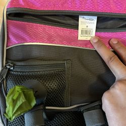 Good2Go Pink Dog Backpack, Medium