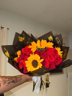 Grad flower bouquet