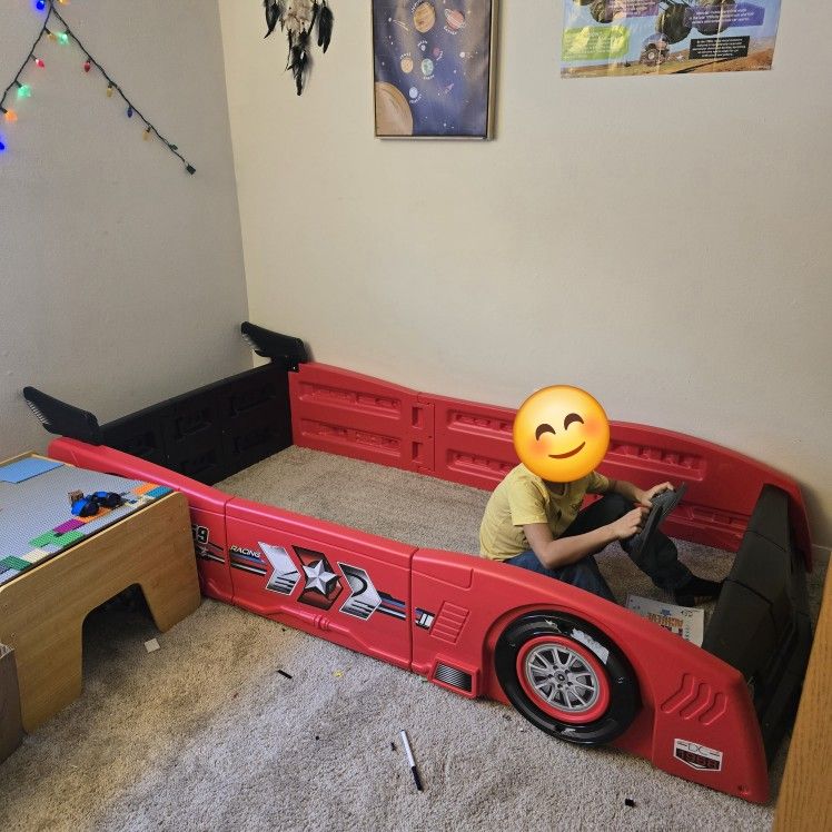 Twin Size Raccar Bedframe ONLY