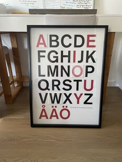 IKEA ABC Art Work frame - IKEA Discontinued