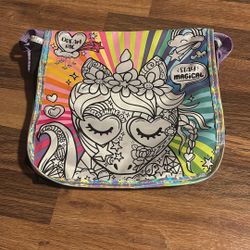Just My Style Unicorn Messenger Bag