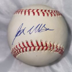 Jose Mesa Autographed Baseball - Cleveland Indians All Star Pitcher