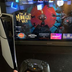 Ps5 Slim Digital 1 Controller And All Cables