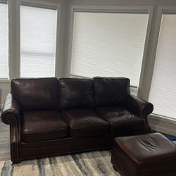 Bradington Young Couch, Ottoman, And Recliner