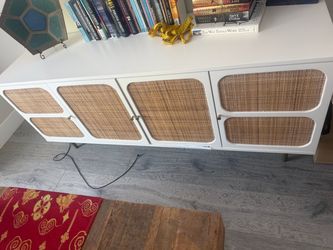West elm media console