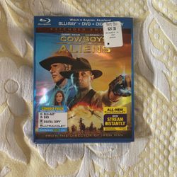 Cowboys And Aliens Blu Ray Plus DVD And Digital