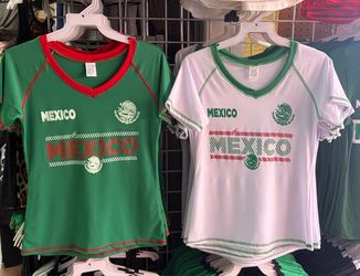 Women Mexico cropped fitted tees