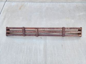 Original 1927 Buick Car Front 3 Bar Bumper w/ Medallions Resto Hotrod