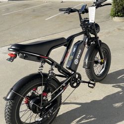 $50 DOWN**RYVO S8 1000W Off Road E-bike Top Speed 32 MPH 50 Mile Range