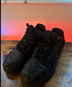 LV Trainers All Black size 44 (9.5-10 US)