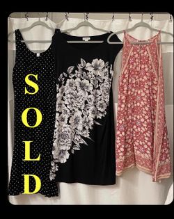 Woman’s Dresses Sz L $5 each or bundle