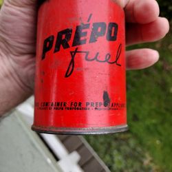 Vintage Prepo Torch/Fuel Cannister