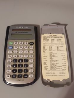 Vintage Texas Instruments TI-36X Solar Scientific Calculator