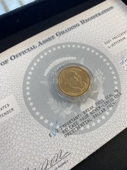 Presidential dollar coin