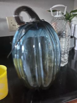Glass pumpkin