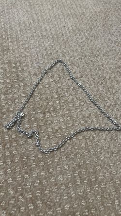 Real silver necklace